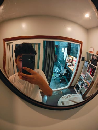 Customer photo review of AESTHETIC TRAFFIC MIRROR (PRE-ORDER)