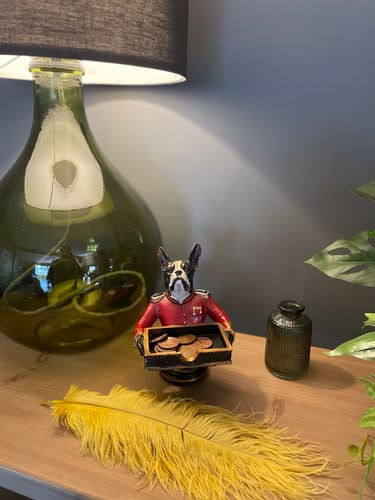 Customer photo review of French Bulldog Coin Holder