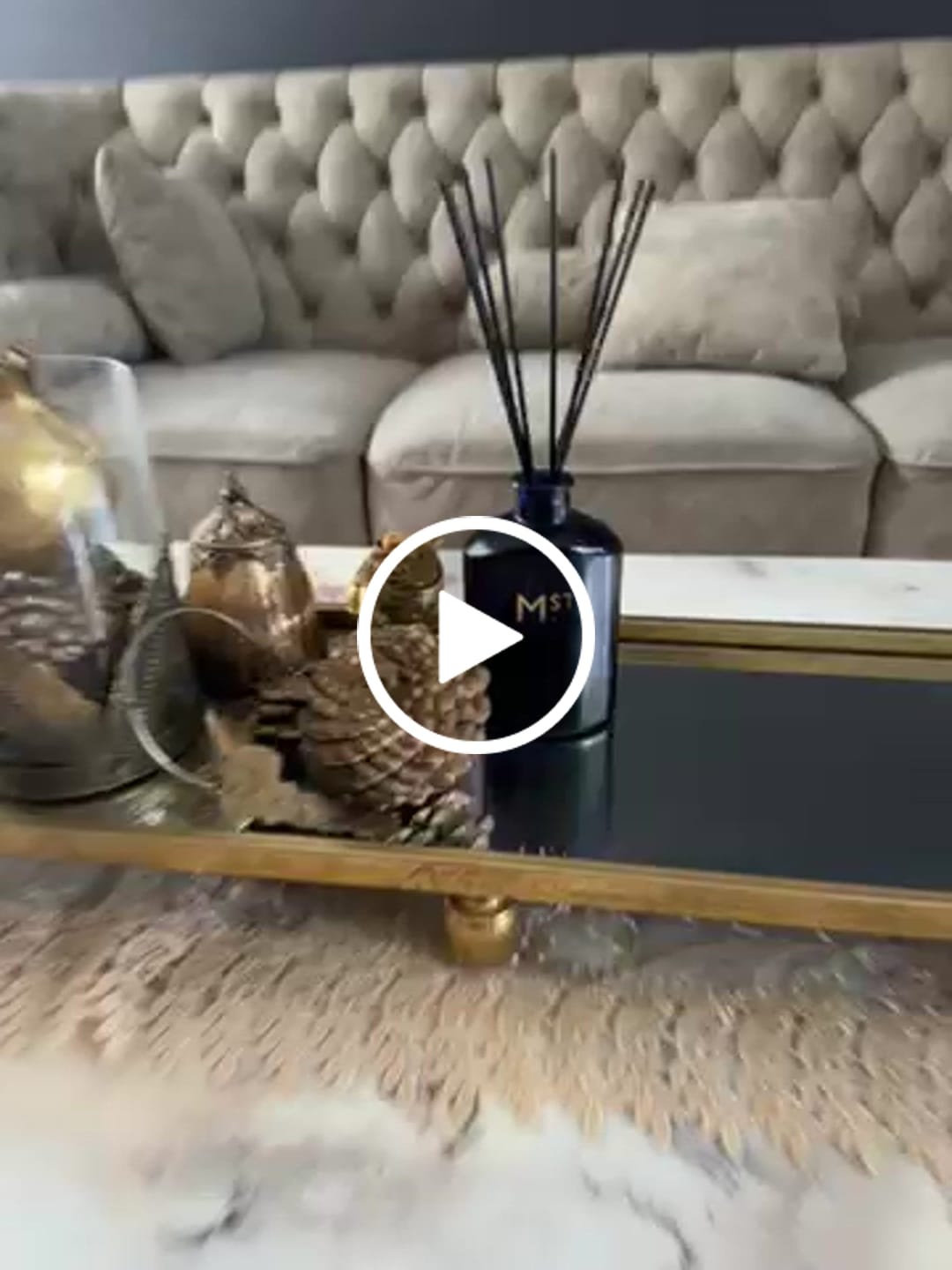Customer video review of 🌊 Sandalwood & Sea Salt 275ml Reed Diffuser Moss St. Fragrances🪵🌿- Fresh, earthy, calming