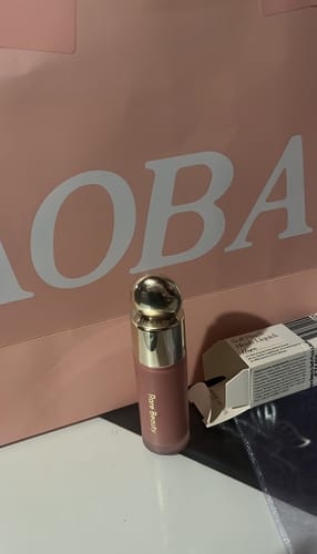 Customer photo review of Rare Beauty Soft Pinch Liquid Blush