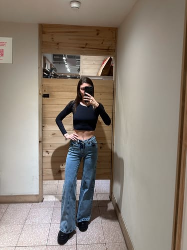 Customer photo review of Pantalón Corte Entrepierna Blue R