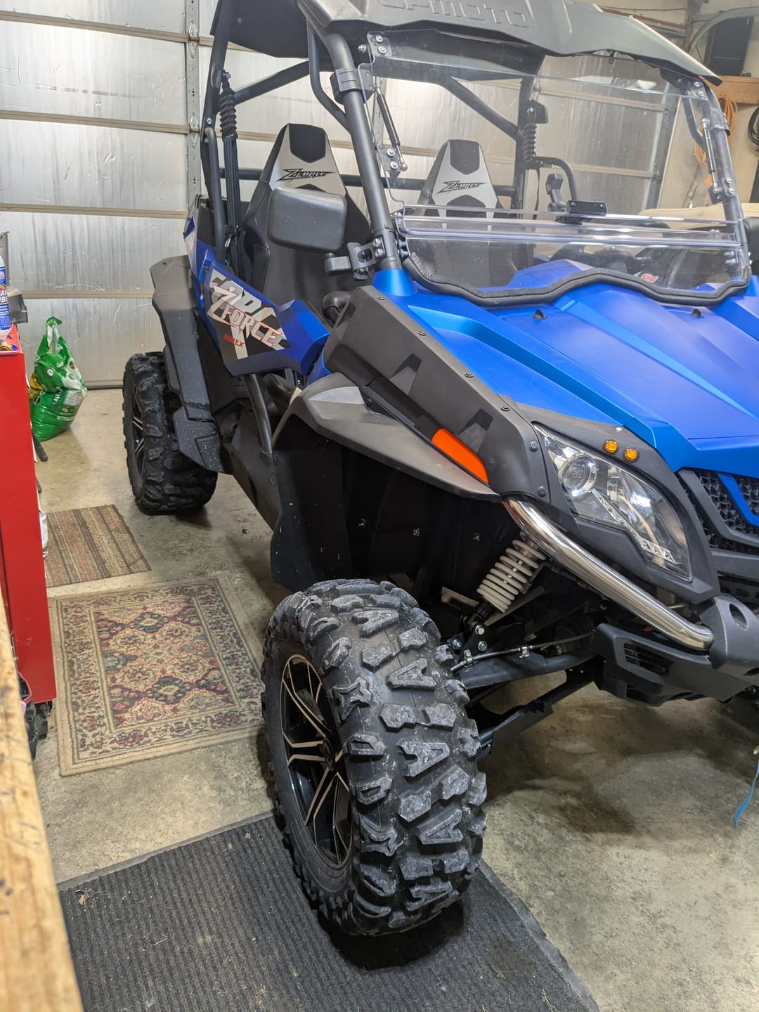Customer photo review of CFMoto Wheel Spacers - ZForce 500/800/1000