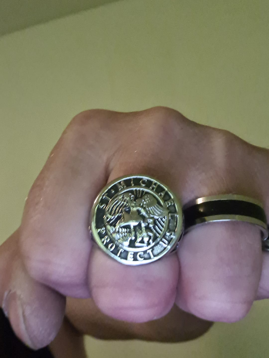 Customer photo review of SAINT MICHAEL.
