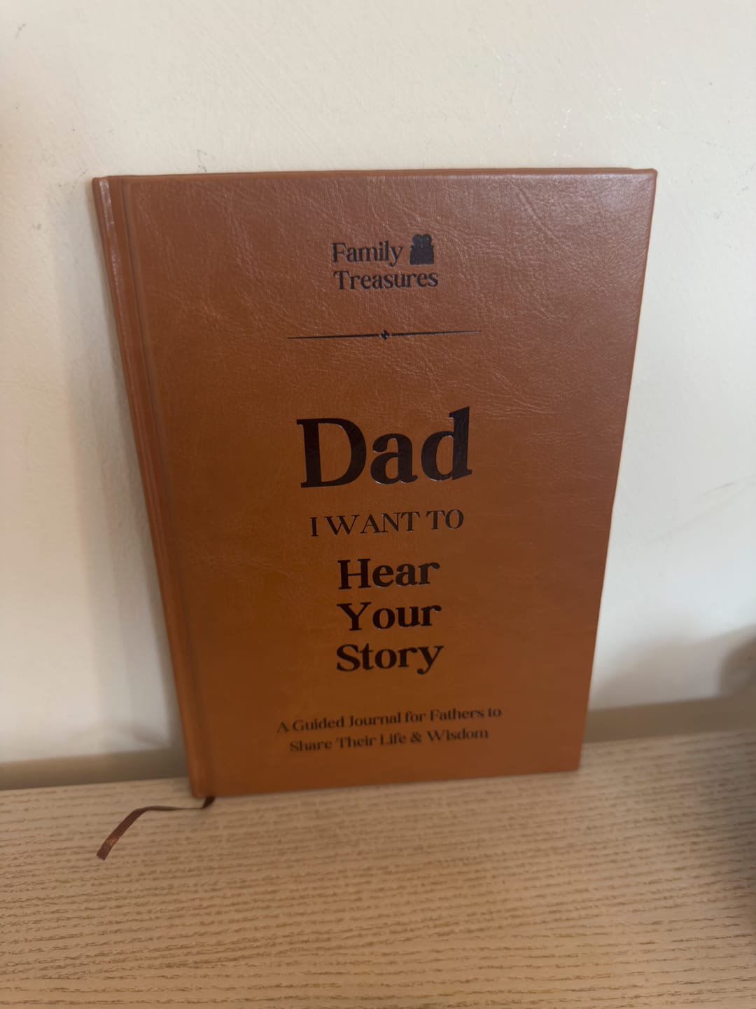 Customer photo review of Father's Memories Guided Journal *FLASH SALE*