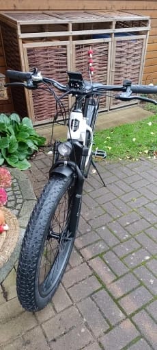 Customer photo review of Shengmilo MX06 48V17.5AH 26 Inch Fat Tyre City Electric Bike Men's E-Mountain Ebike Snowmobile e bike 1000W motor E-bike