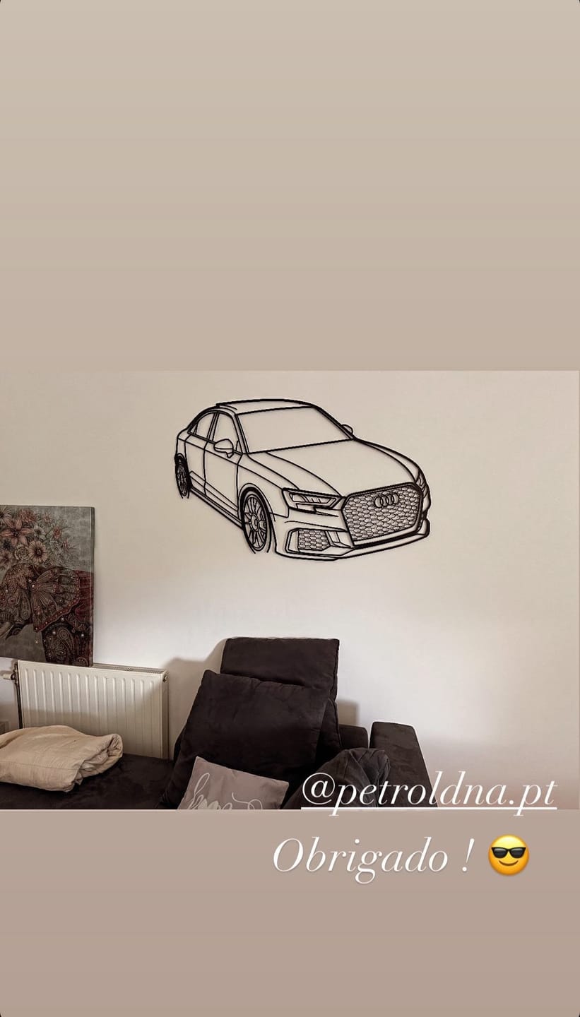 Customer photo review of CUSTOM CAR SILHOUETTE