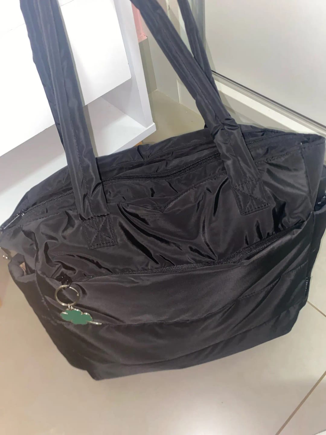 Customer photo review of Alex Puffer Tote Bag