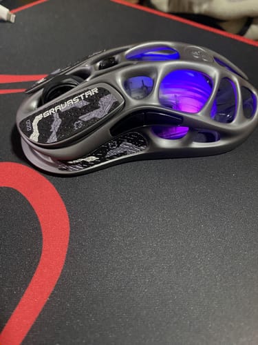 Customer photo review of GravaStar Mercury M1 Pro Wireless Gaming Mouse Mice, Lightweight Magnesium Alloy , 26,000 DPI Gaming Setup Gift