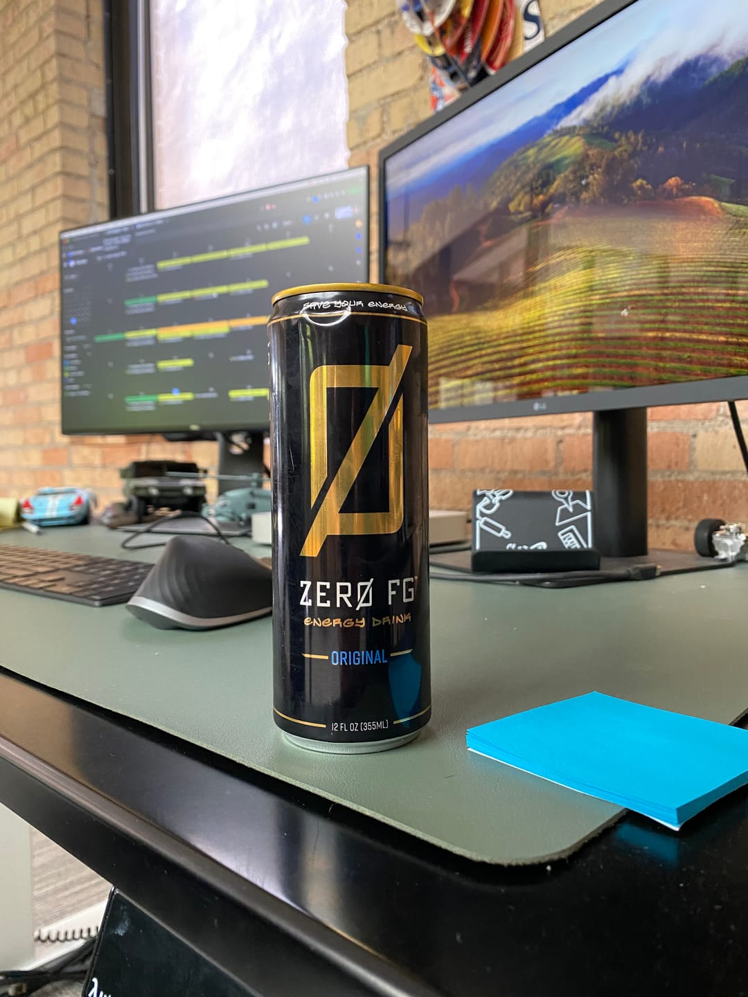 Customer photo review of ØFG Energy Drink - Original (12-Pack)