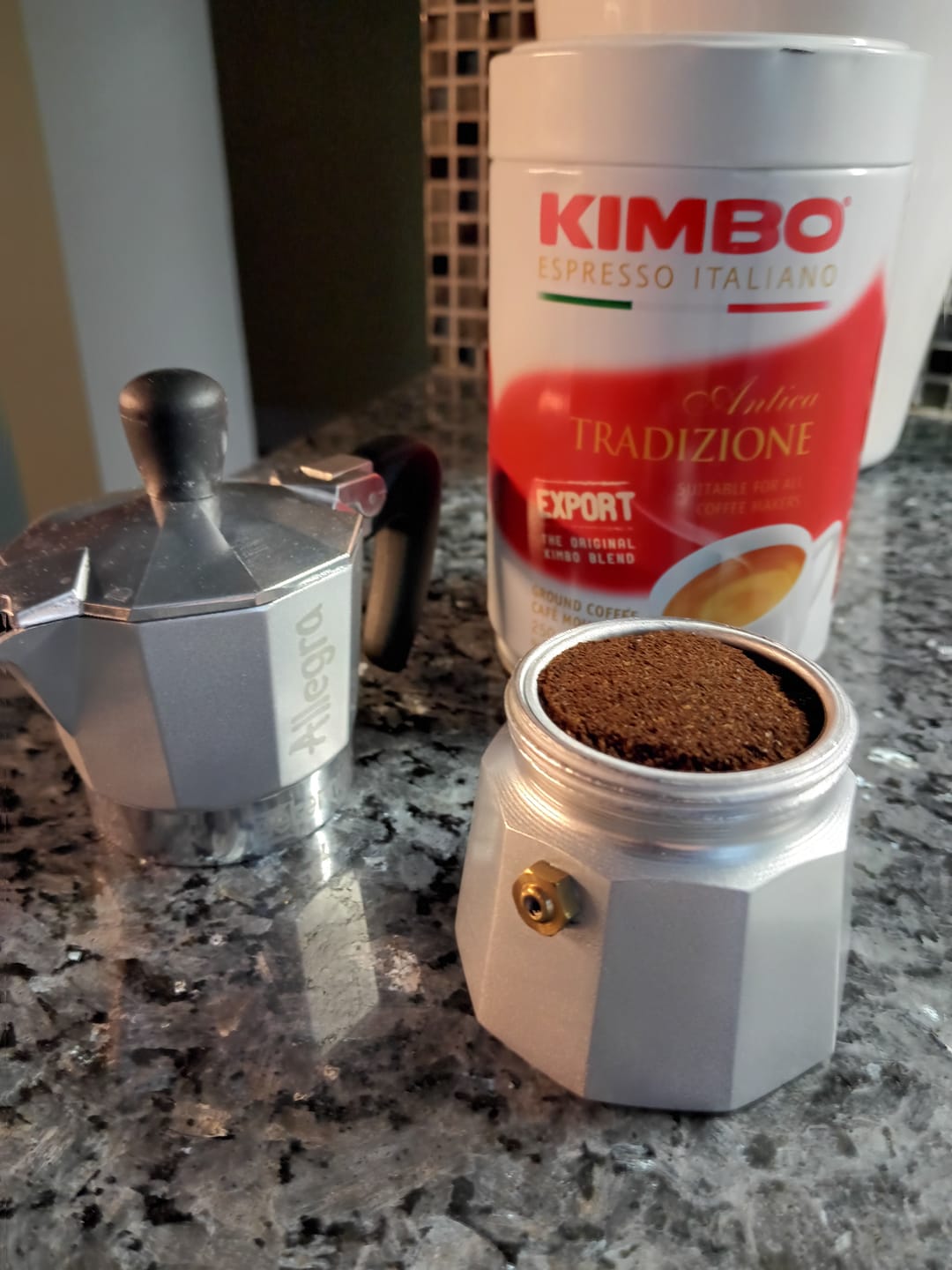 Customer photo review of Espresso Napoli - Ground Coffee 250g Brick
