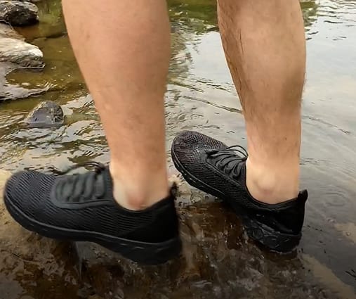 Customer photo review of Aleader Men's Xdrain Classic Knit 3.0 Water Shoes