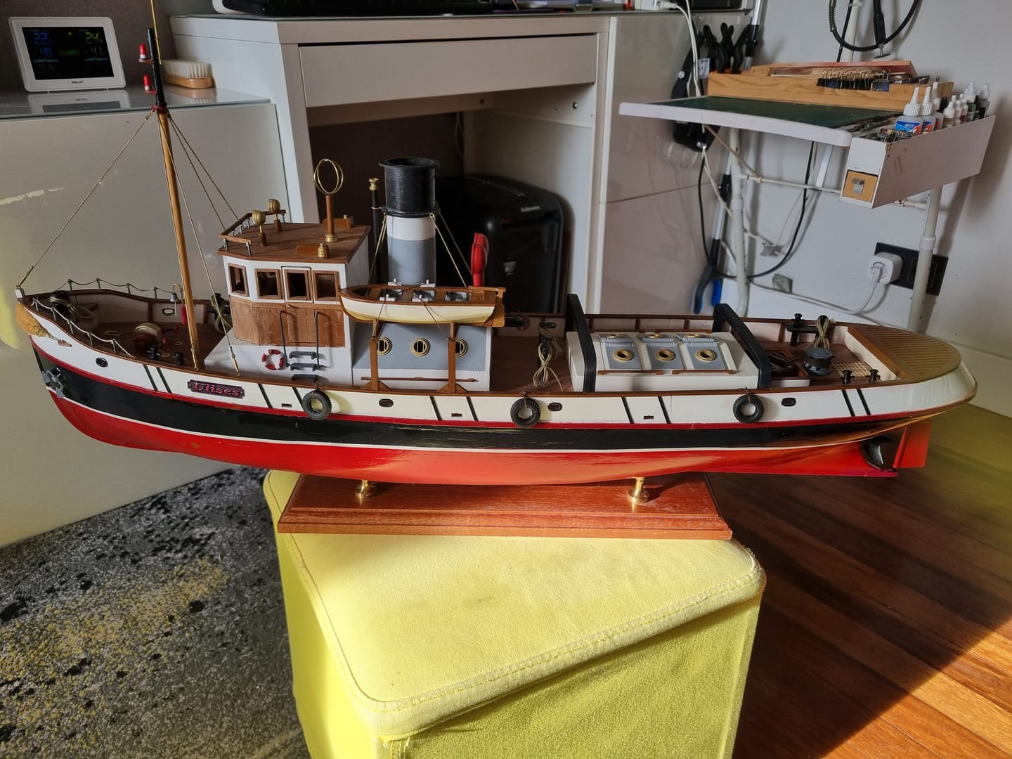 Customer photo review of Maqueta Barco Ulises RC