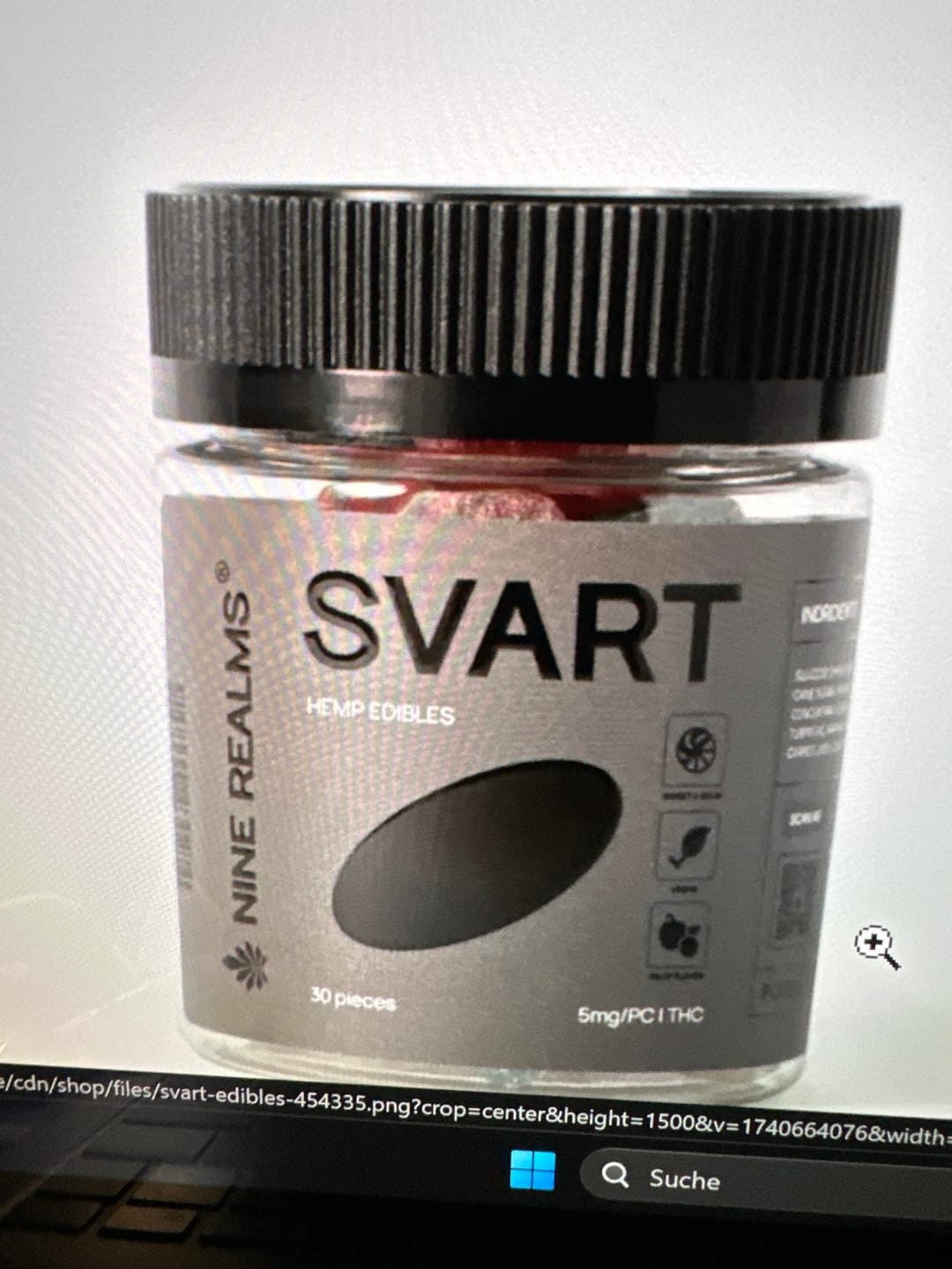 Customer photo review of SVART Edibles (150mg)