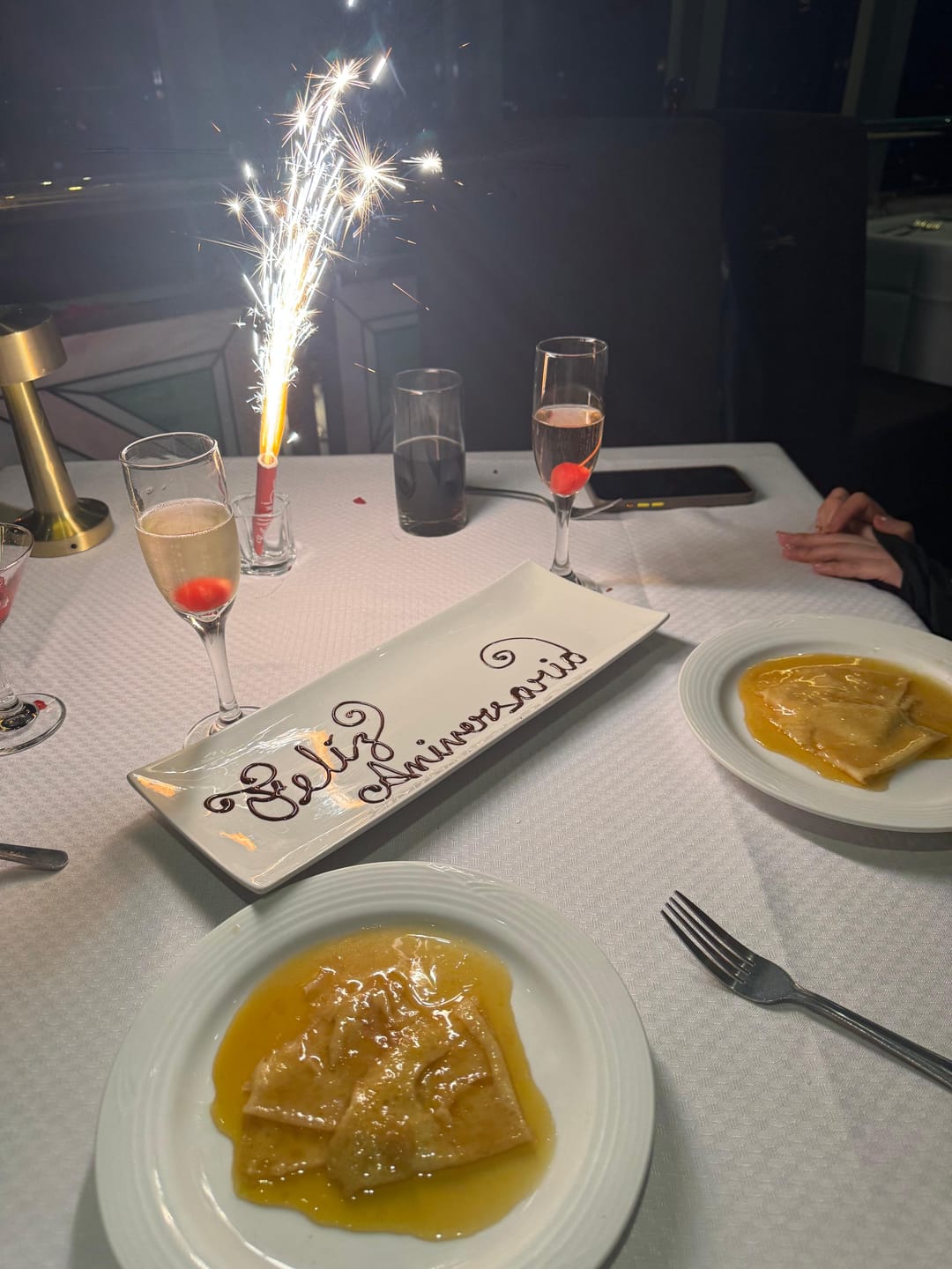 Customer photo review of Menú Aniversario