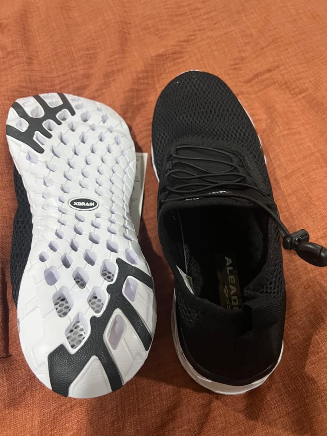 Customer photo review of Aleader Men's Xdrain Classic Knit 3.0 Water Shoes