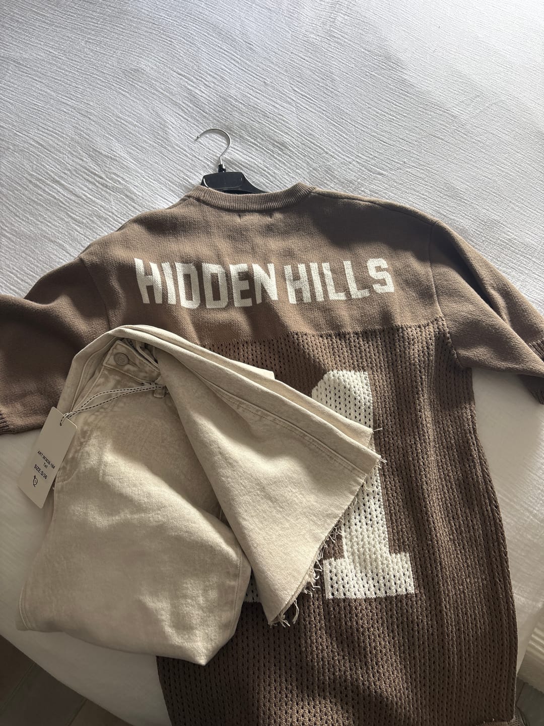 Customer photo review of KNIT JERSEY TAUPE