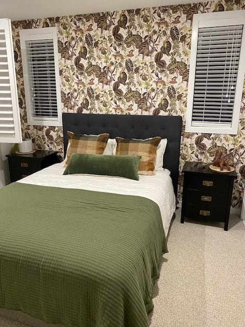 Customer photo review of Living Jungle Chevron Wallpaper - Black