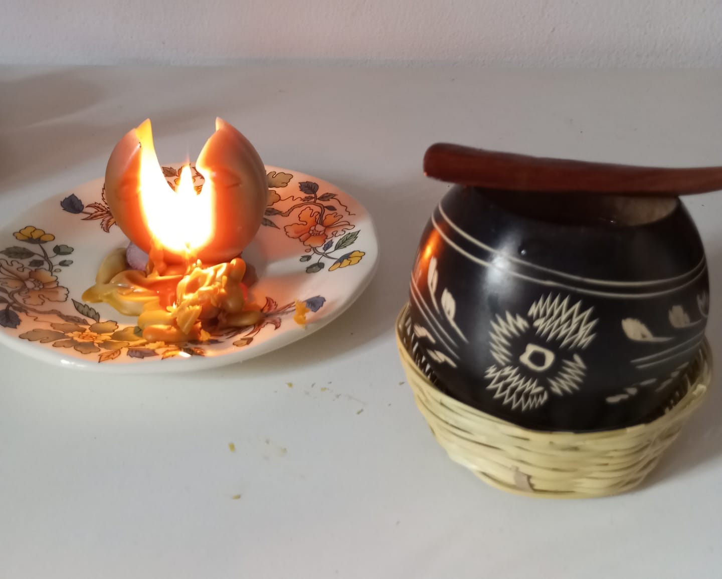 Customer photo review of Fifth Element Cahabón Cacao - 100% Pure Ceremonial Cacao Paste