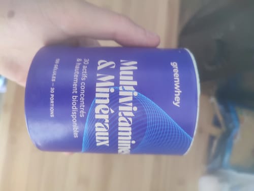 Customer photo review of Multivitamines