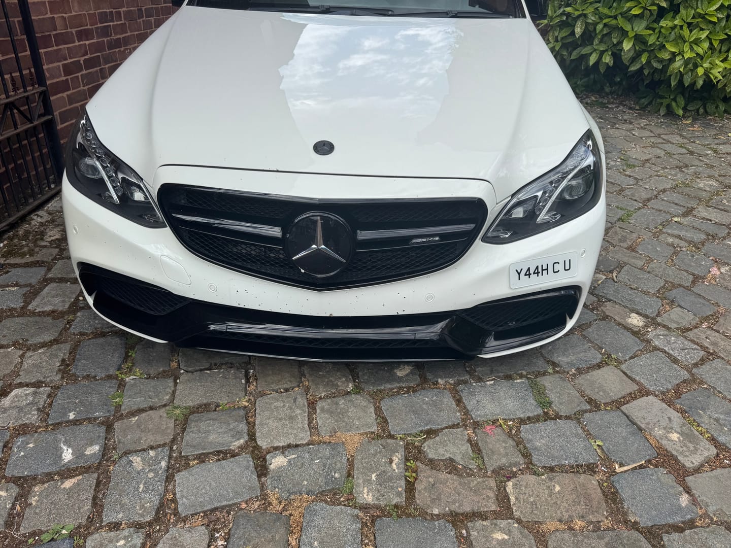Customer photo review of Acrylic 9 x 3 inch Motorcycle Number Plate