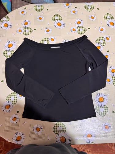 Customer photo review of TOP LUNA NEGRO