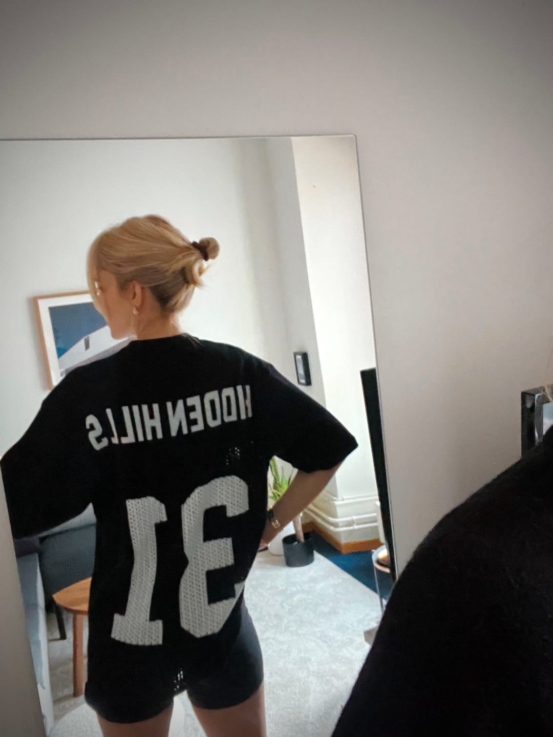 Customer photo review of KNIT JERSEY BLACK