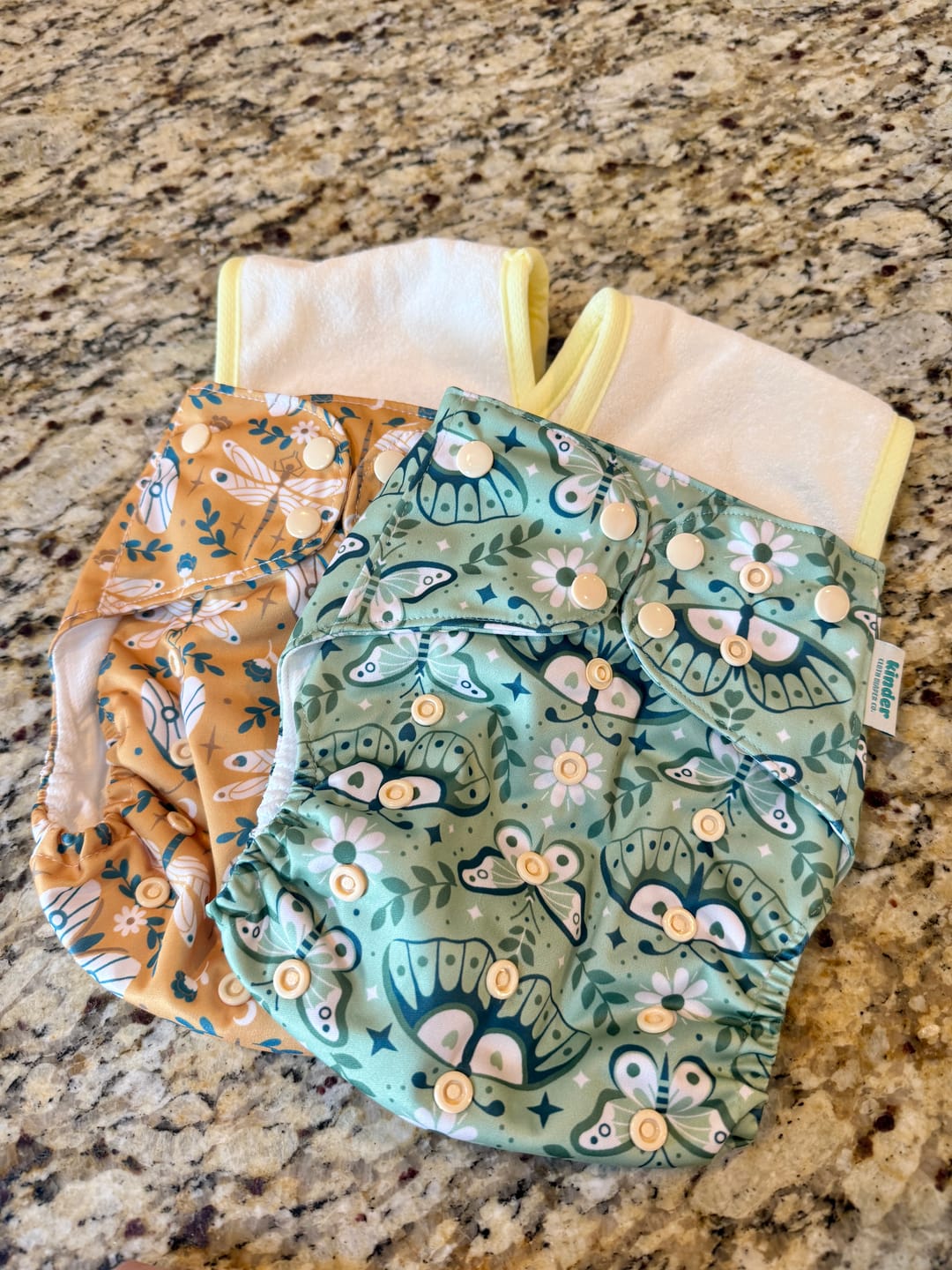 Customer photo review of 4-Layer Bamboo Viscose Cloth Diaper Insert
