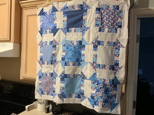 Customer photo review of Mrs Quilty Subscription Box