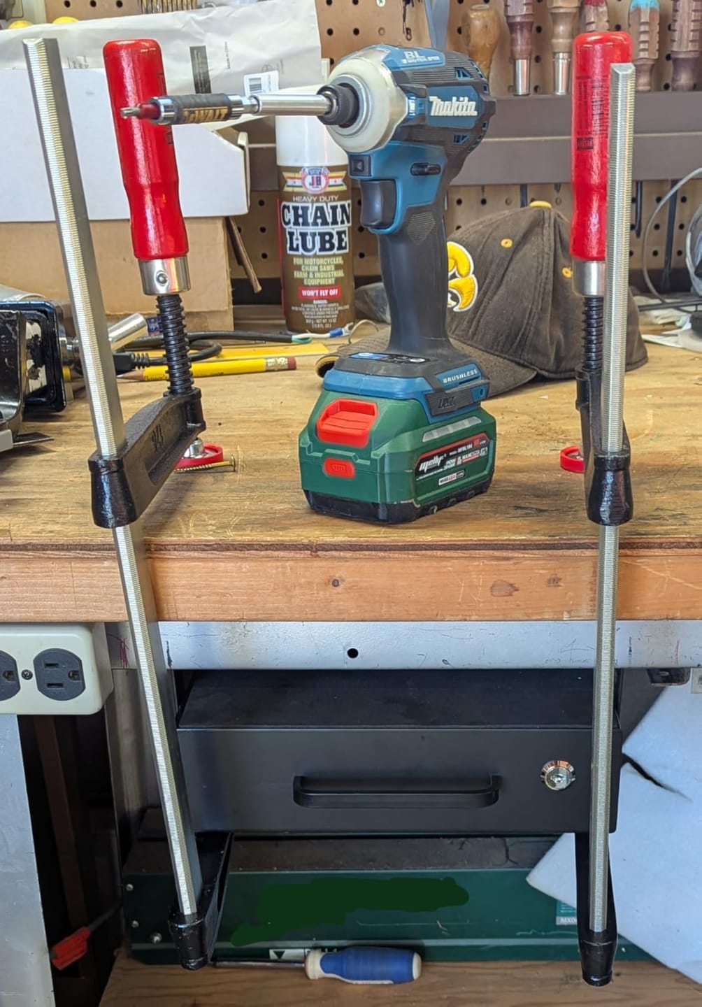 Customer photo review of Lockable Drawer