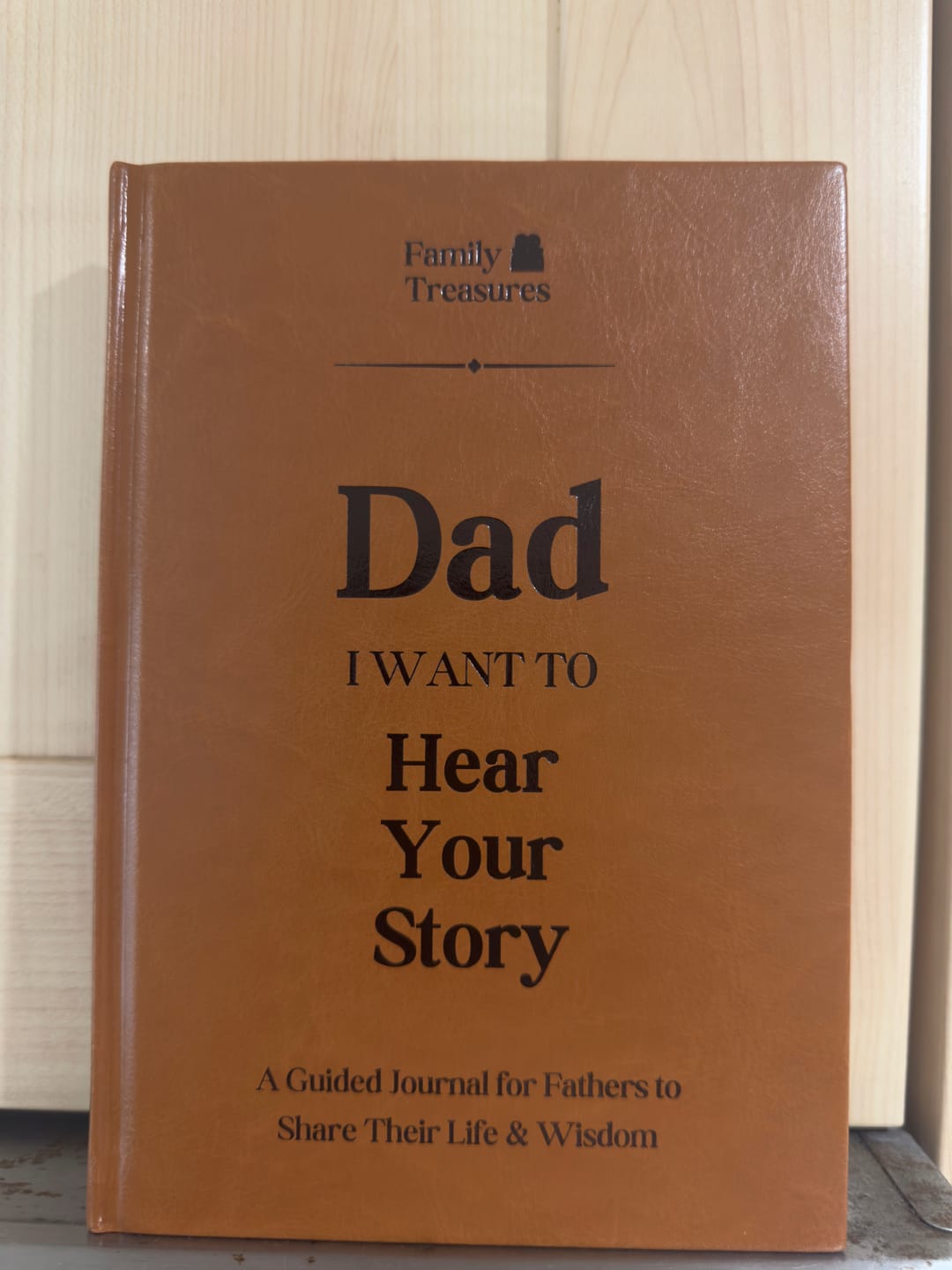 Customer photo review of Father's Memories Guided Journal *FLASH SALE*
