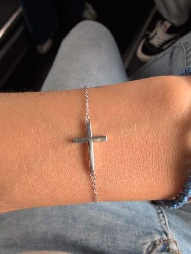 Customer photo review of Bracelet Chrétien