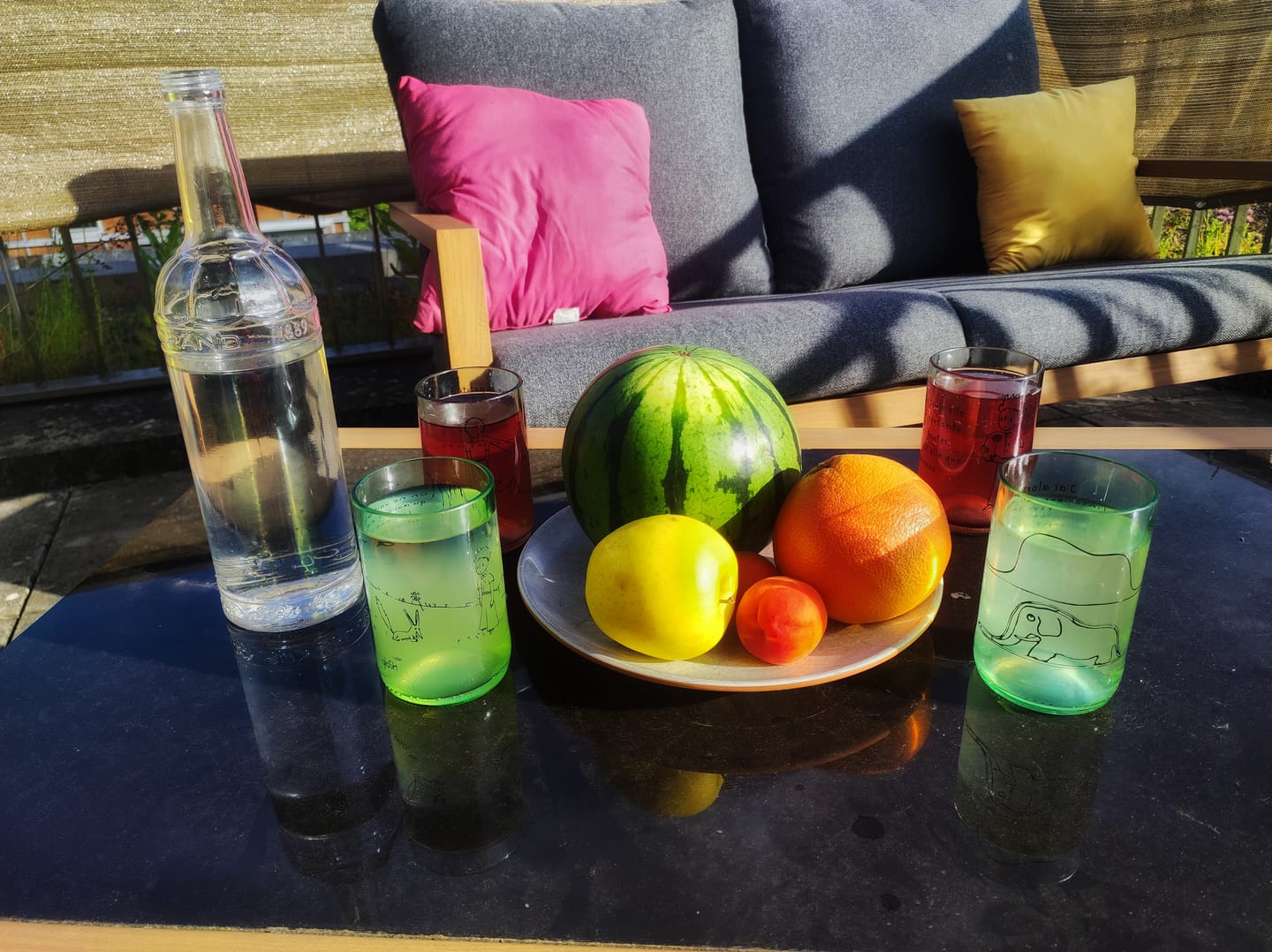 Customer photo review of Le Petit Prince - Set de 4 verres transparents