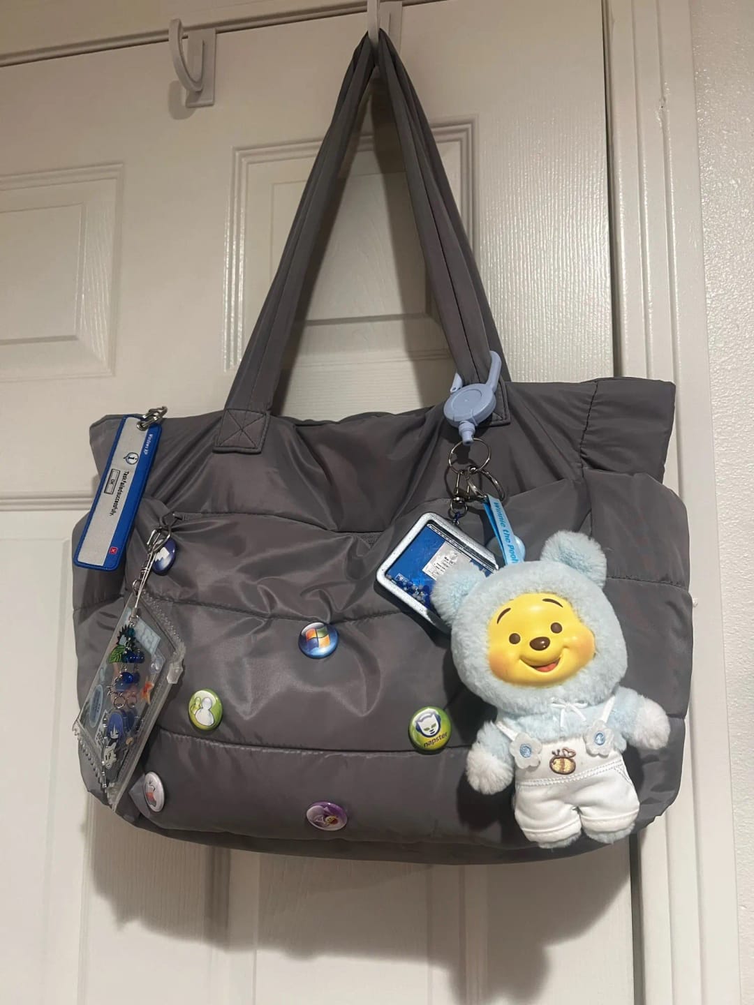 Customer photo review of Alex Puffer Tote Bag