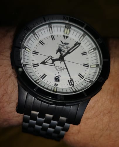 Customer photo review of Anchar Black PVD Stainless Steel Bracelet