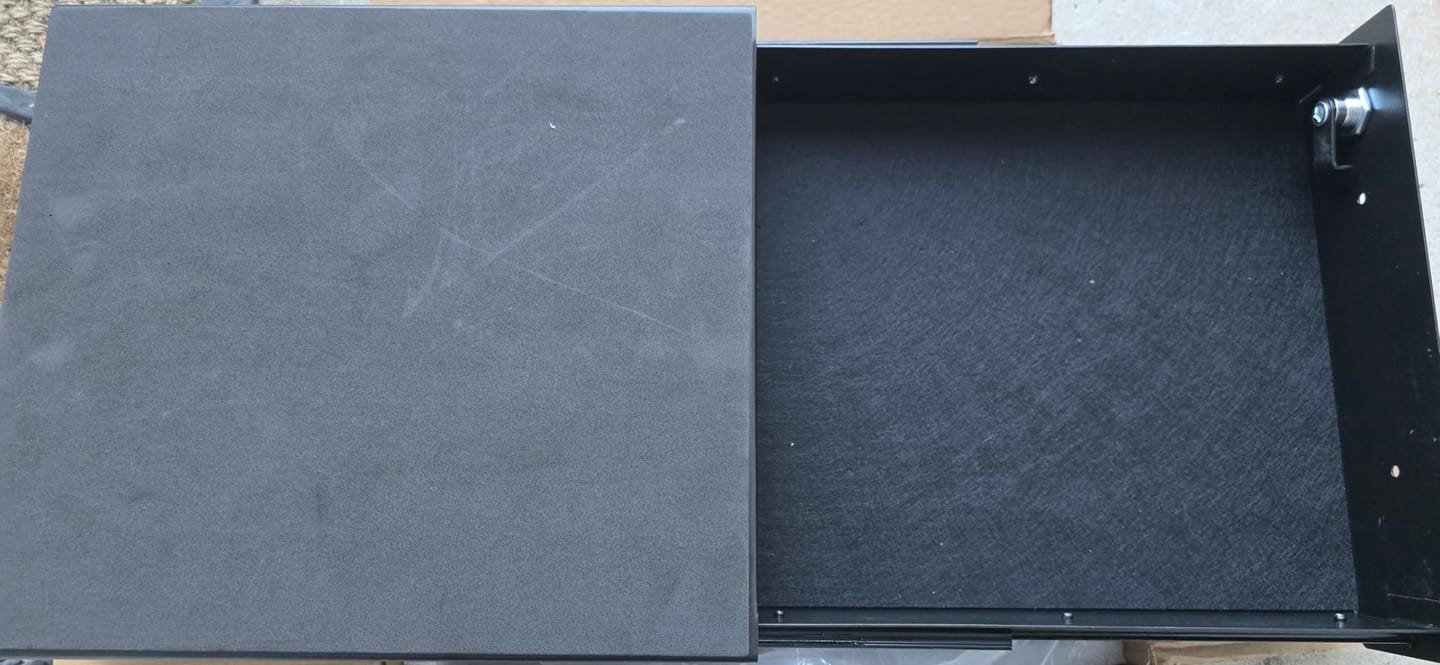 Customer photo review of Lockable Drawer