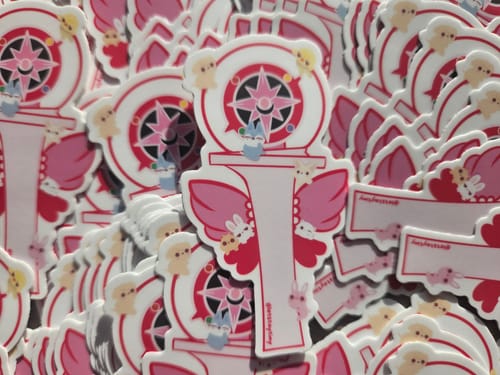 Customer photo review of 100 - 3" Custom Vinyl Stickers