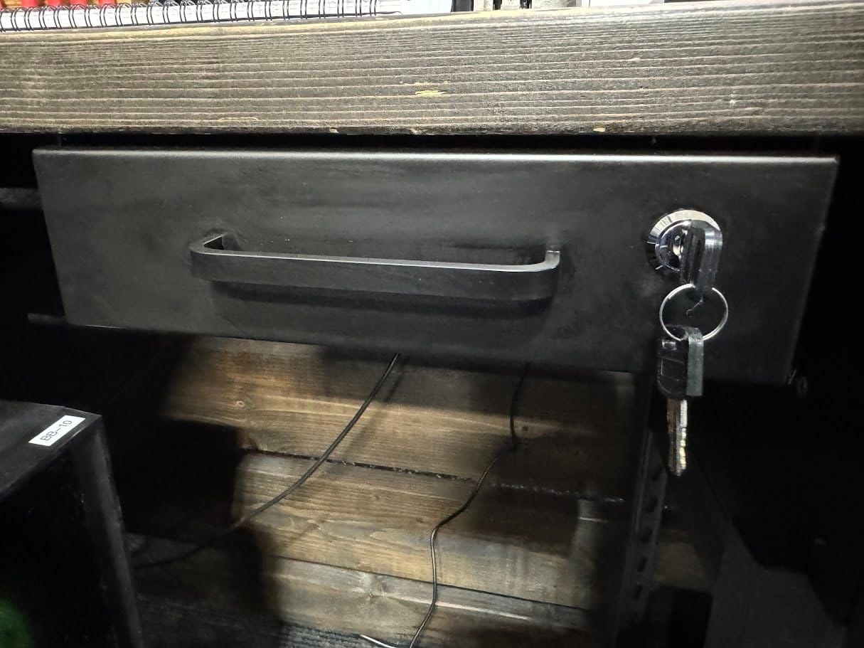 Customer photo review of Lockable Drawer