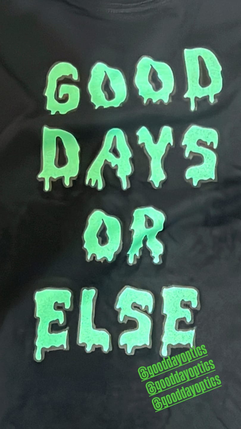 Customer photo review of Good Days or Else Bike Jersey