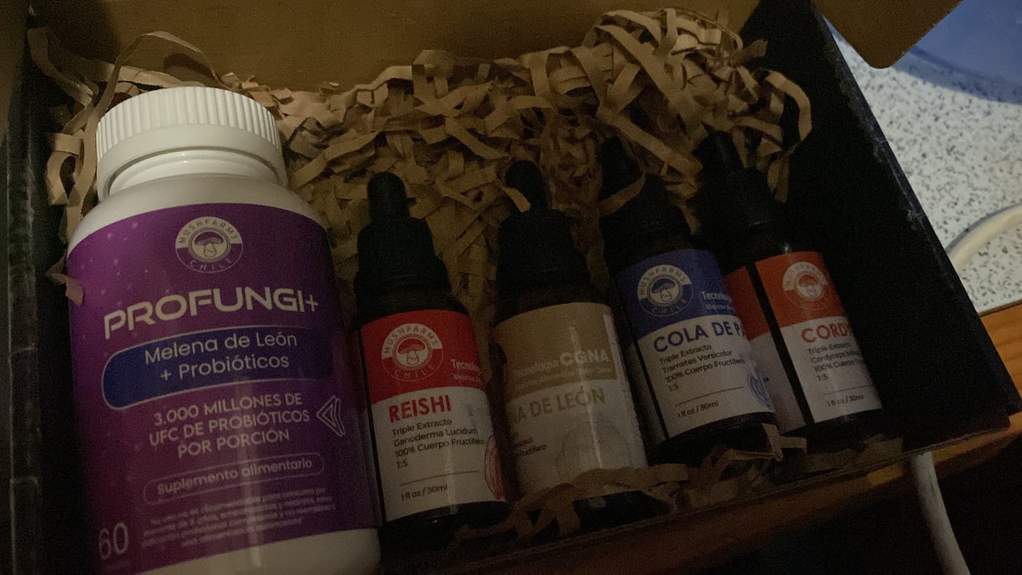 Customer photo review of Super Pack Triple Extractos + 60 capsulas Profungi