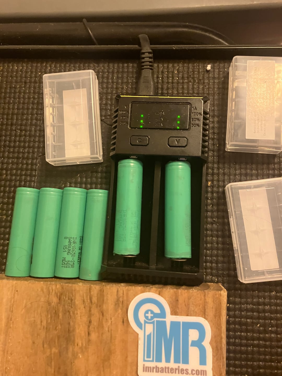 Customer photo review of Samsung 25R 18650 2500mAh 20A Battery