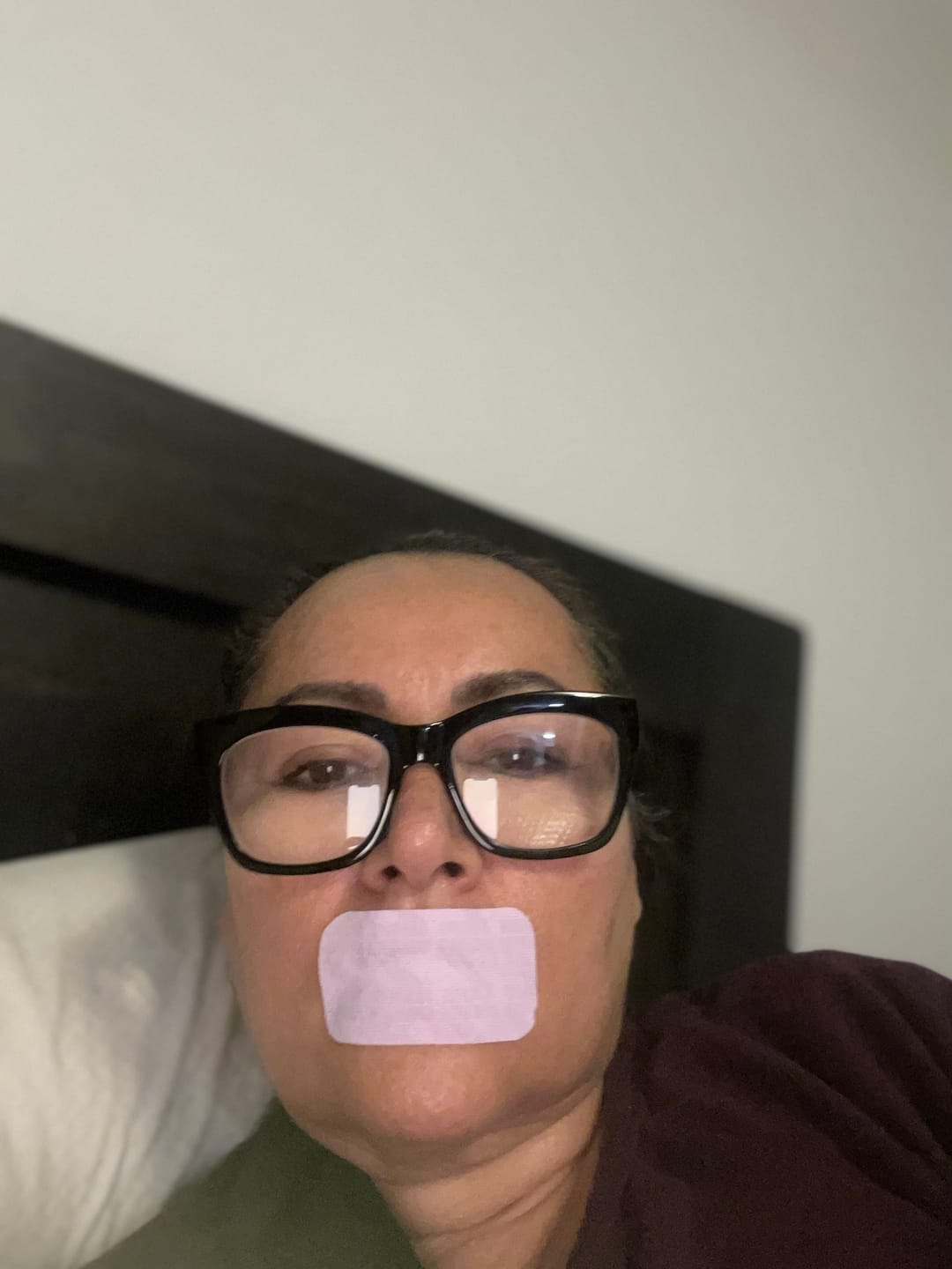 Customer photo review of ZzzTape - Mouth Tape