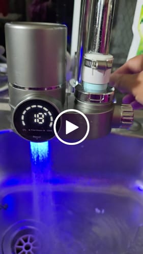 Customer video review of Inflow Tap Filter