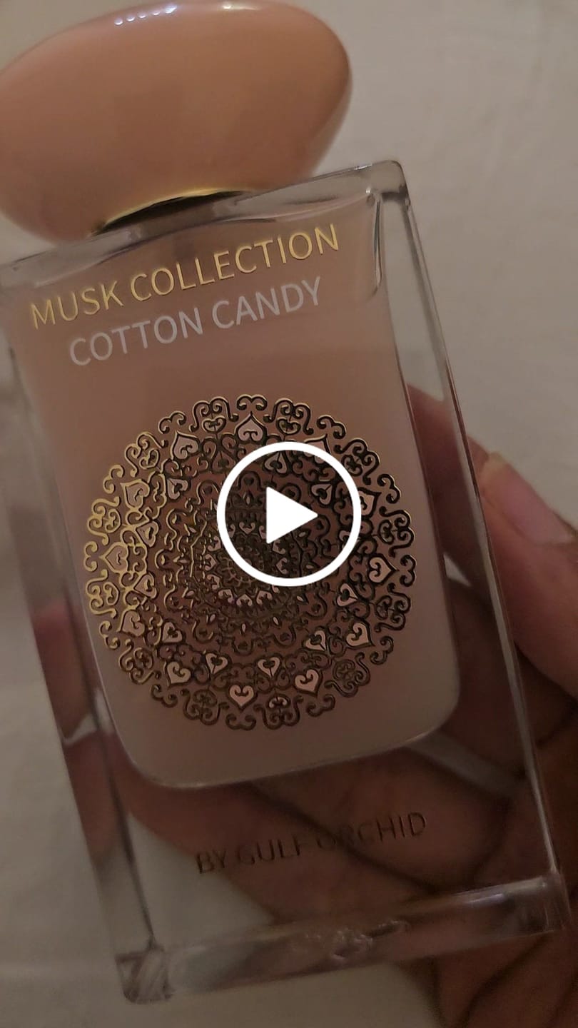Customer video review of MUSK TAHARA COTTON CANDY