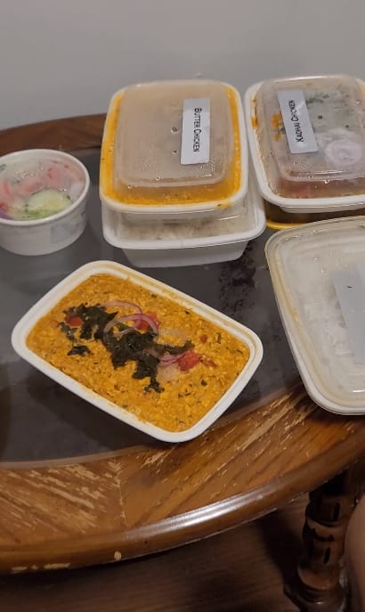Customer photo review of GANESH CHATURTHI - GET 50% OFF 6 VEG MEAL PLAN (USE CODE CURRY50)