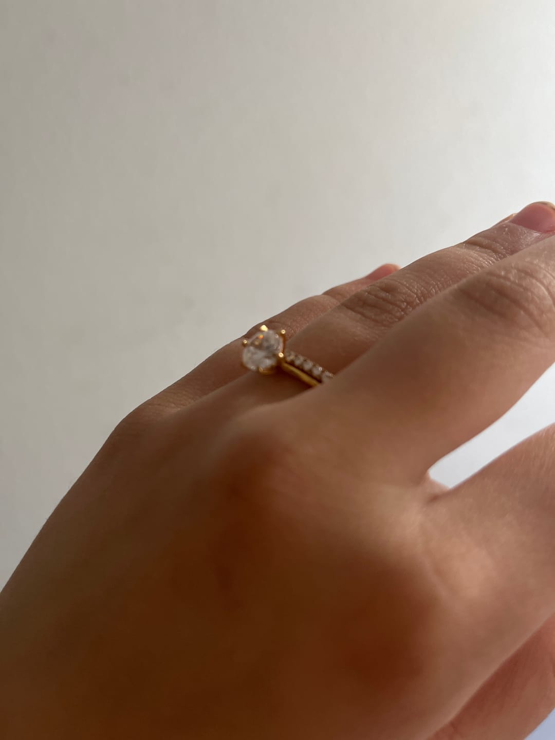 Customer photo review of Shine Ring | 18K vergoldet