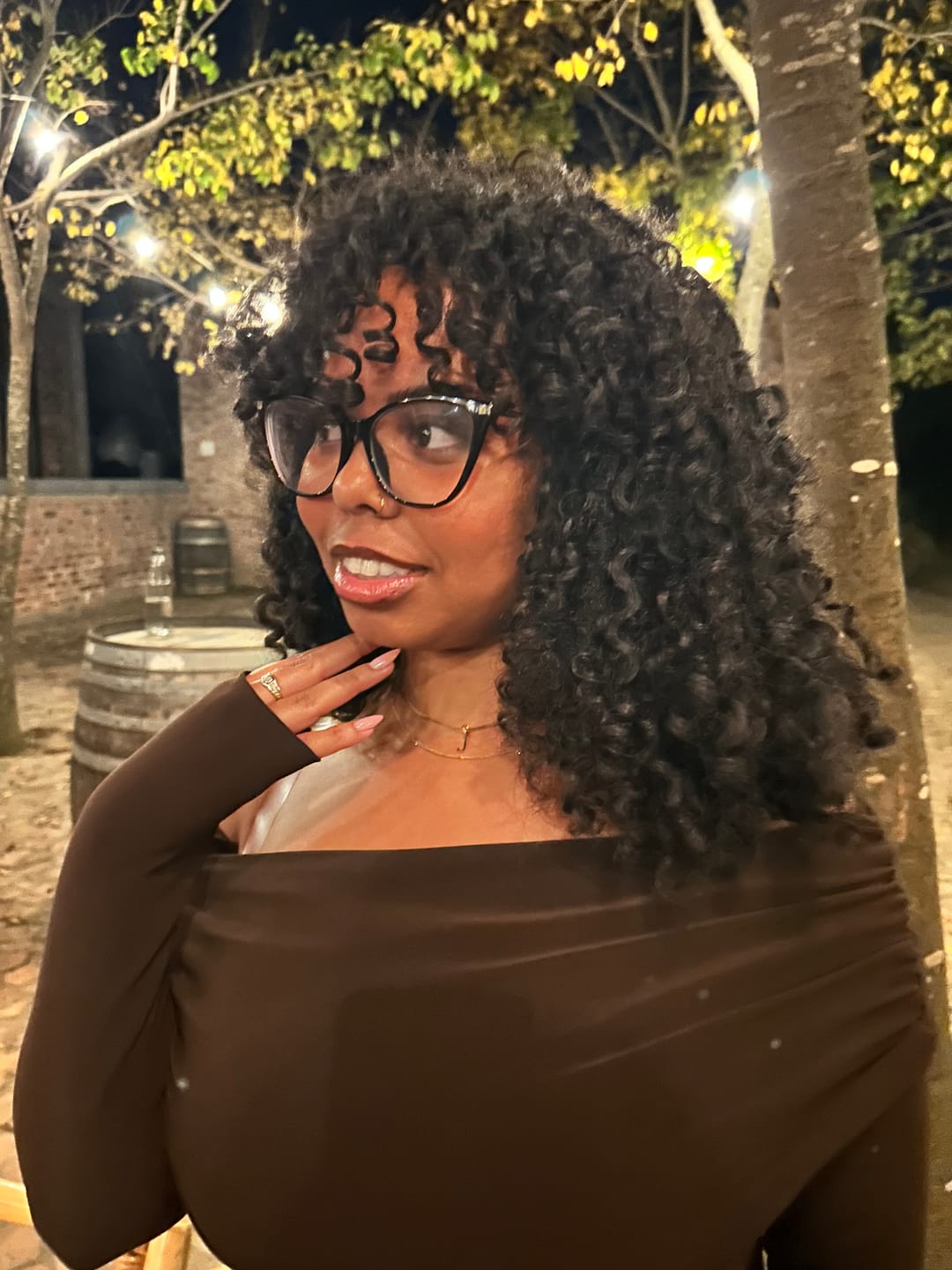 Customer photo review of Hold Me Baby Curly Hair Gel