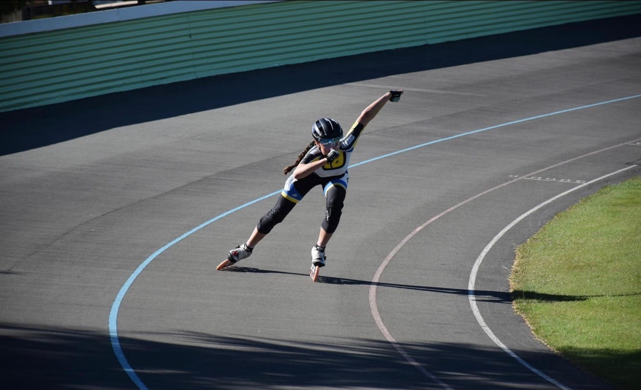 Customer photo review of Red Magic Inline Skate Wheel