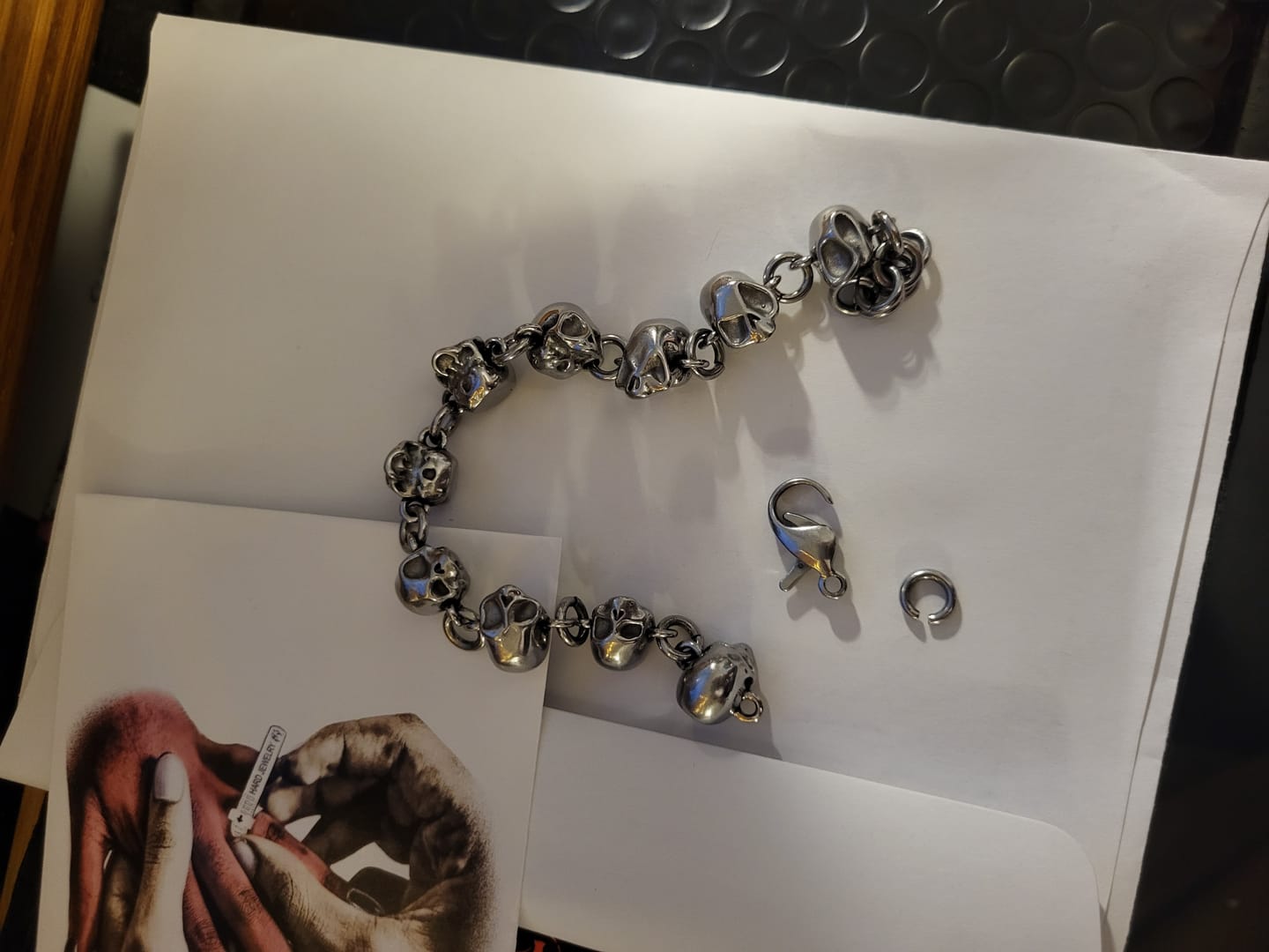 Customer photo review of 10 STAGES OF ADDICTION BRACELET