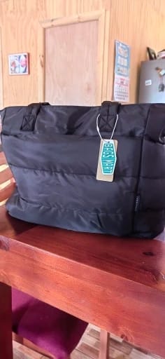 Customer photo review of Alex Puffer Tote Bag