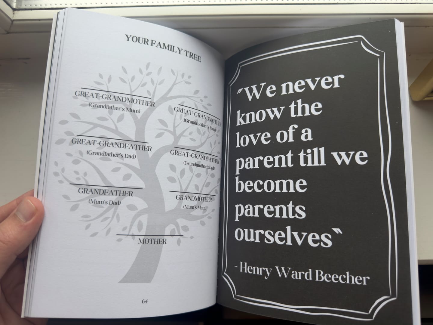 Customer photo review of Mum's Memories Guided Journal *FLASH SALE*